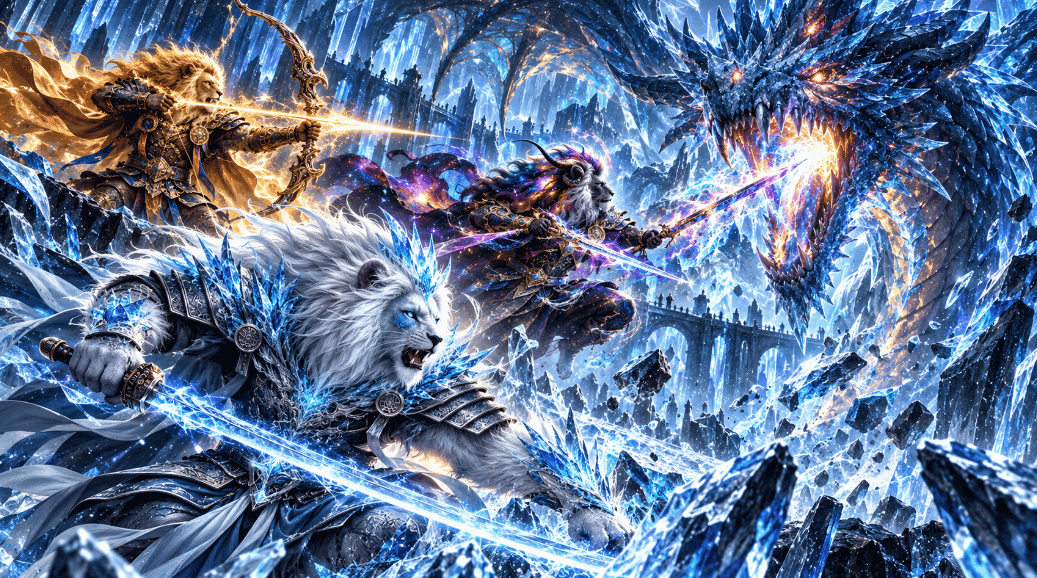 The Azure Fracture: Echoes of the Elder Wyrm