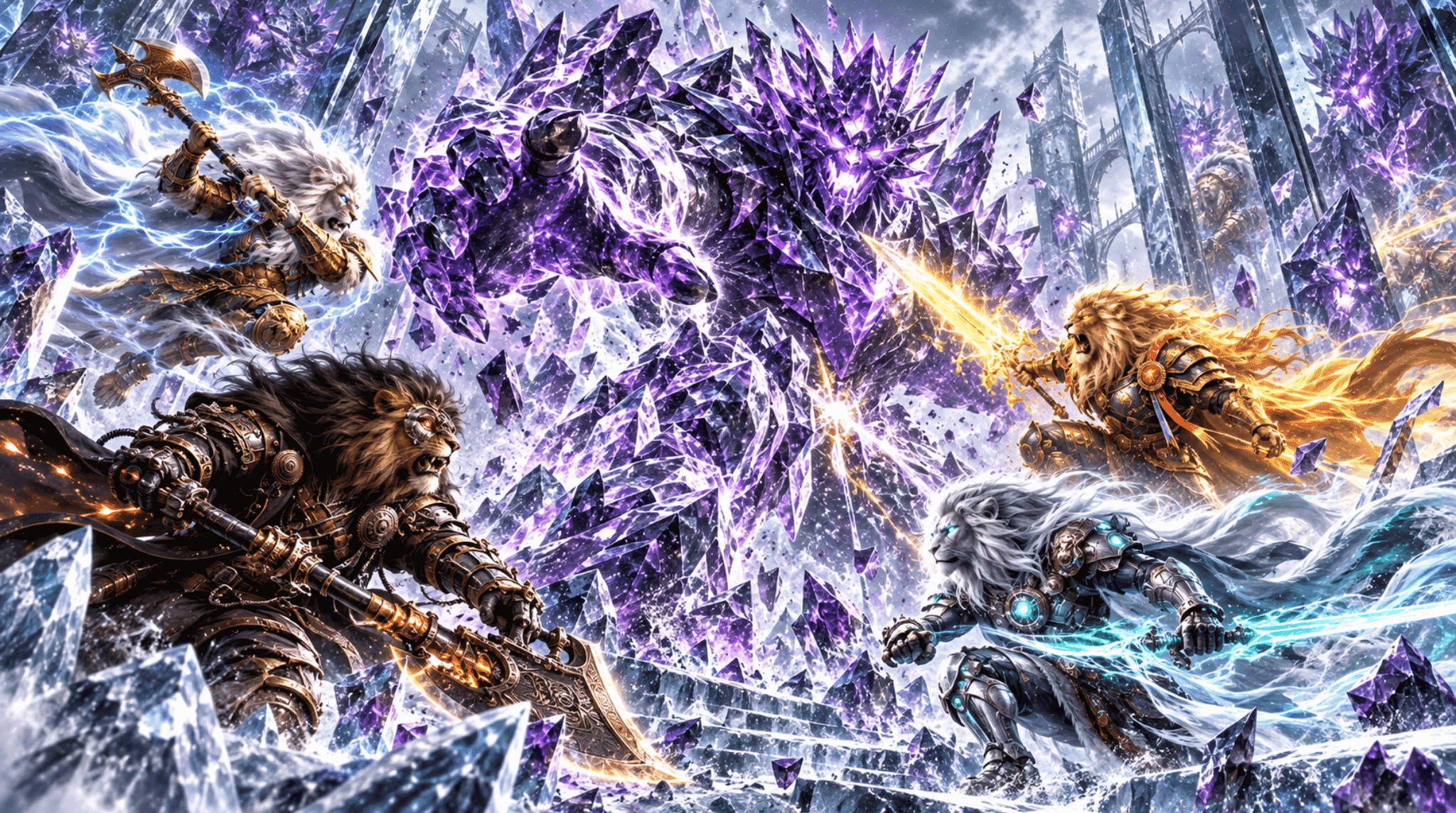 Reflections of Shattered Amethyst