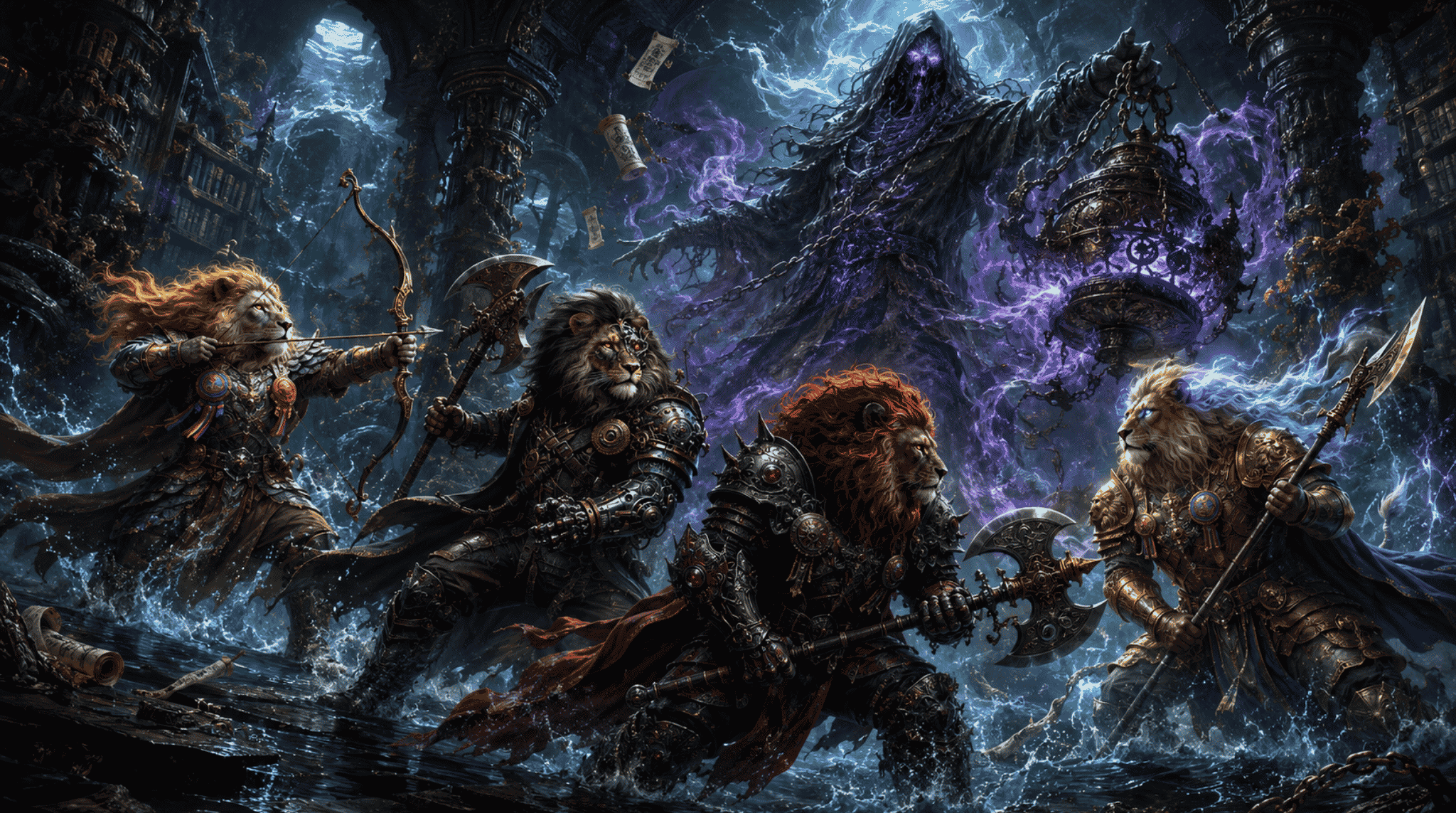 The Final Tide of the Sunken Scriptorium