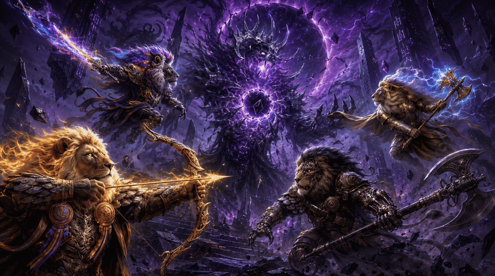 The Violet Void of the Second Eclipse