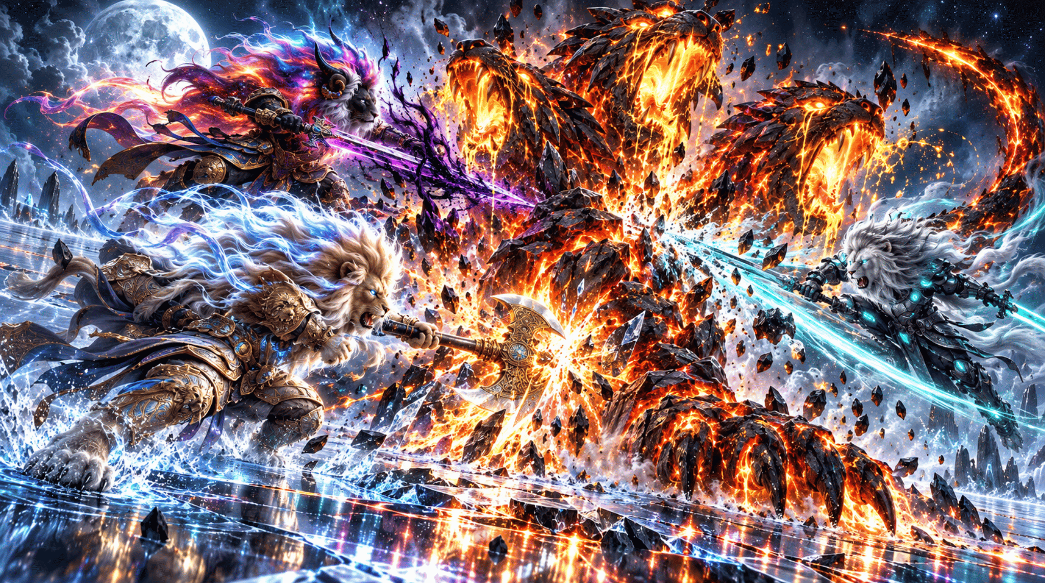 Round 1 of The Mirror of Molten Scars