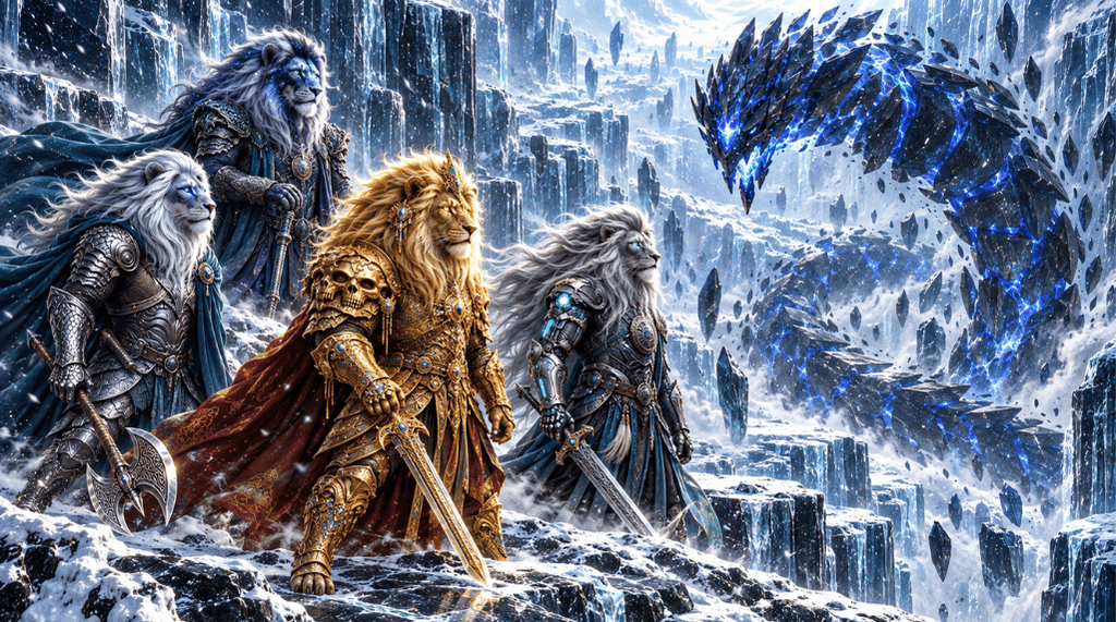 Combat scene from The Refraction of the Void