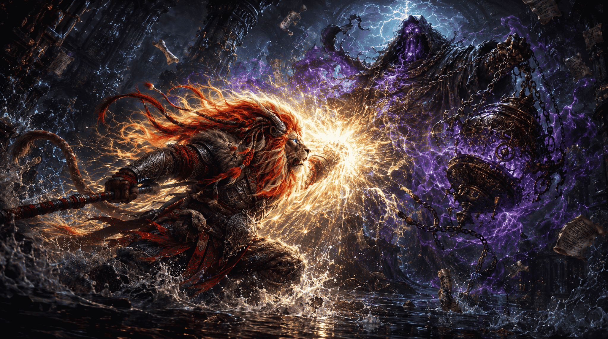 Round 1 of The Final Tide of the Sunken Scriptorium